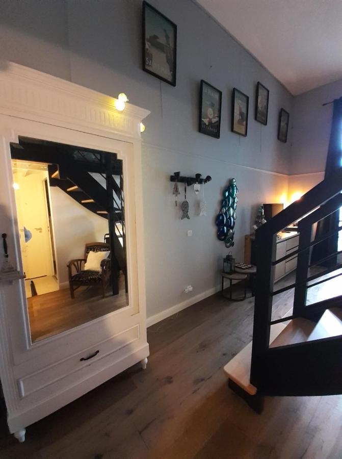 Charmant Studio En Duplex Esprit Loft Avec Balcon Vue Mer, Et Piscine Exterieure Le Croisic Eksteriør billede