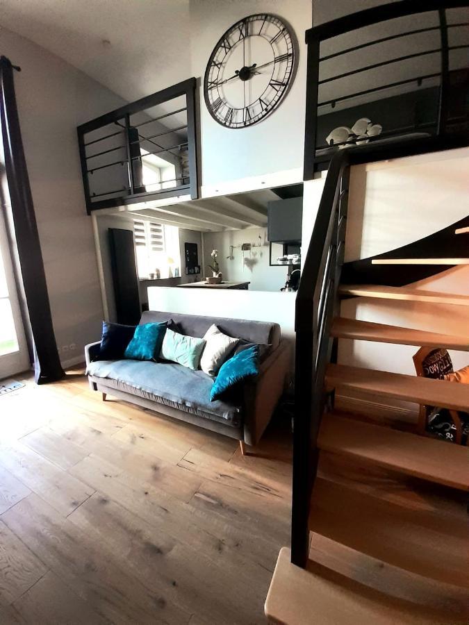 Charmant Studio En Duplex Esprit Loft Avec Balcon Vue Mer, Et Piscine Exterieure Le Croisic Eksteriør billede